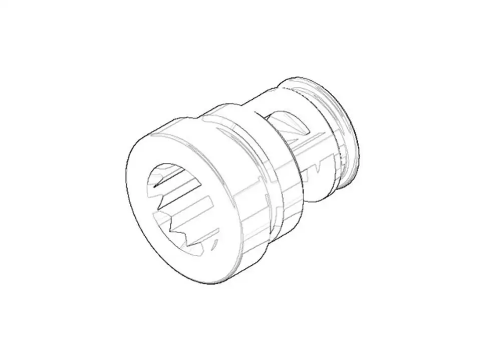 DORNBRACHT Nippel geschlitzt ERSATZTEILE 09240321110 D. 16 x 18,5 mm, 0924032111090 Galeriebild 1